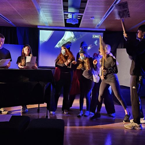 Year 13 Major Drama Production -The Boy Who Blew up the Pandemic