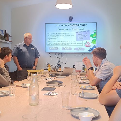Year 13 Agribusiness at Barkers in Geraldine.