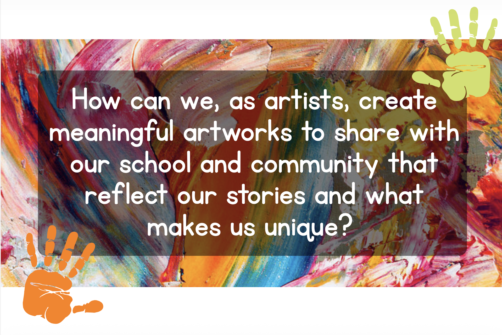 Project Based Learning Term 1 🎨