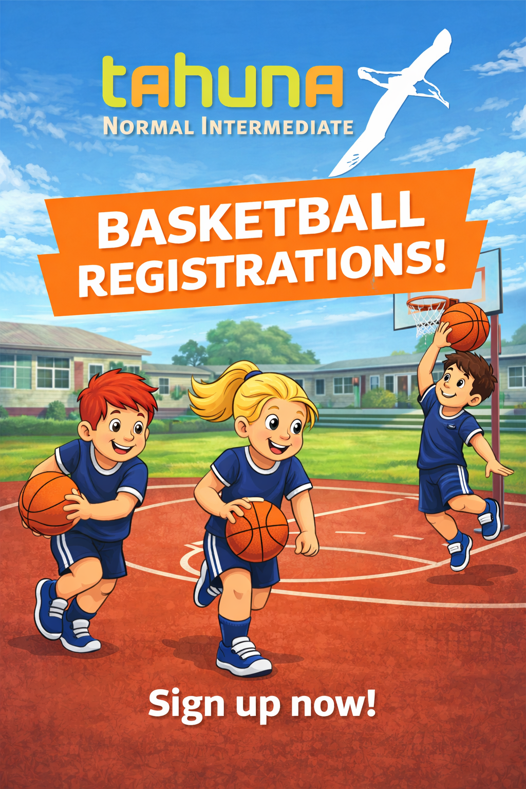 Basketball Sign Up form 2026- Closes Monday 20th April | Tahuna Normal ...