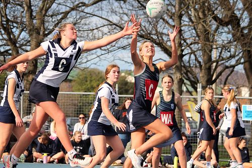 Clear determination shown by Ruby Jones