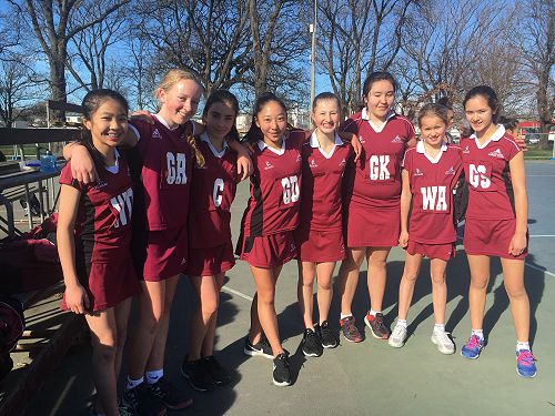 7/8 Netball Maroon