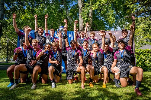 Champions! Our Condor Sevens winning team celebrates their record win