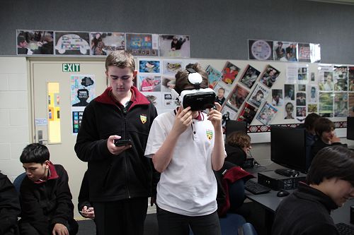 VR Experience for Digital Technology Students