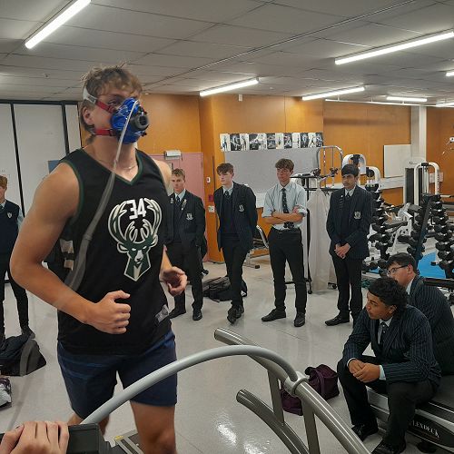 Quinten Holland doing his VO2 Max