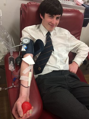 Blood Donation - Robbie Pugh