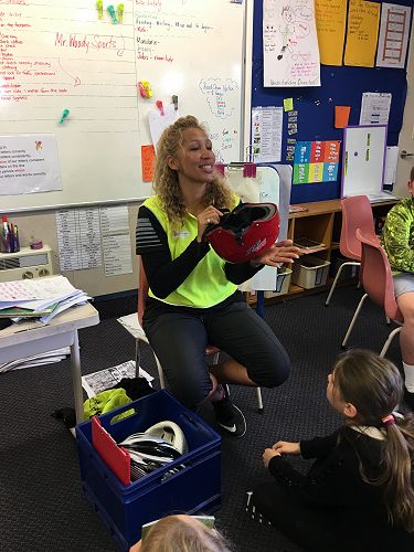 Kids Can Ride programme in Year 5 and 6 classes...