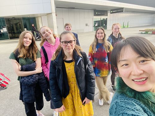 Arriving at Christchurch