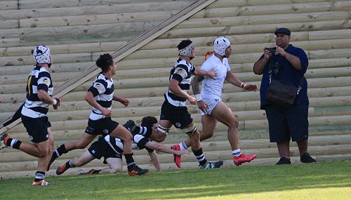 1st XV vs New Plymouth Boys' High School