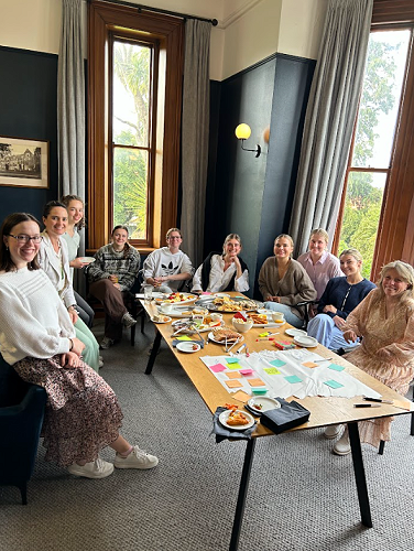 Meeting with Boarding House stuff