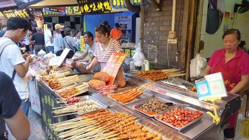 Wuhan's famous snack street