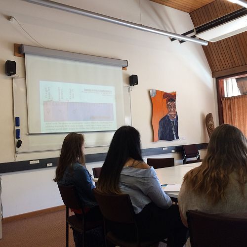 Year 12 & 13 Gender Studies classes attending University of Canterbury