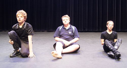 From left; Ollie Taylor, Ben Leach, Ryan Lister