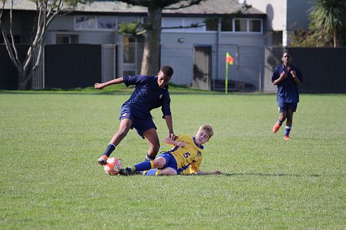 Junior XI Football v Rongotai College