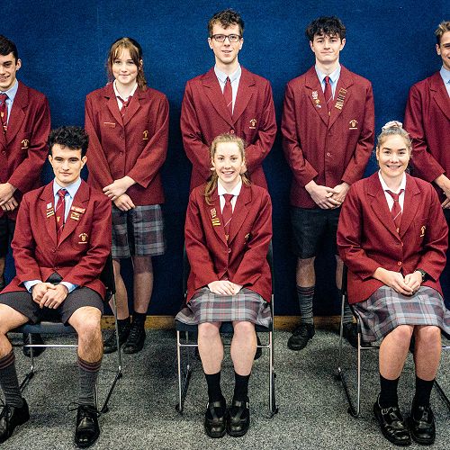 2020 Student Leadership, Principal Mr Sullivan.