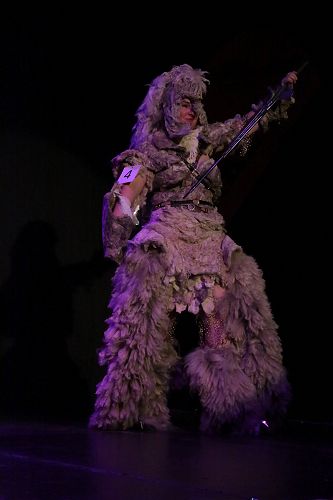 2017 Wearable Arts - Tobie Harding "Alpaca Farmour at the Knight Market"