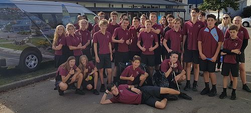 Two social studies classes means lots of hands on deck.