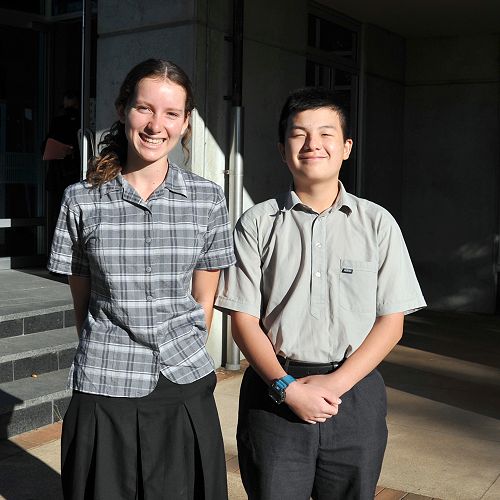 Stella McFadden and Jimmy Ma