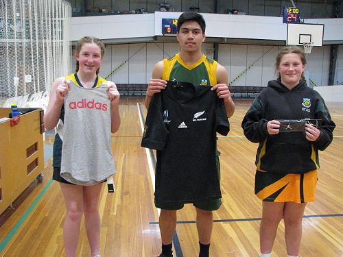 Spot Prize Winners, Deegan Croucher, Patrick Reid, Renee McKenzie