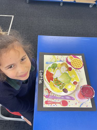 Lottie's delicious dish.