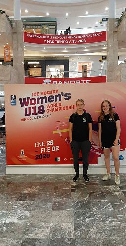 NZ U18 Womens Ice Hockey Team