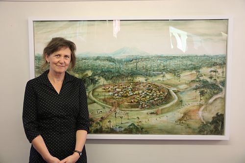Art Work Presented and Dr Barnett farewelled