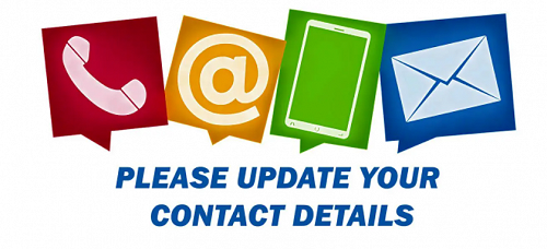 Please update your details