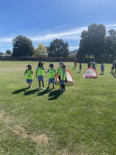 Girls Football session