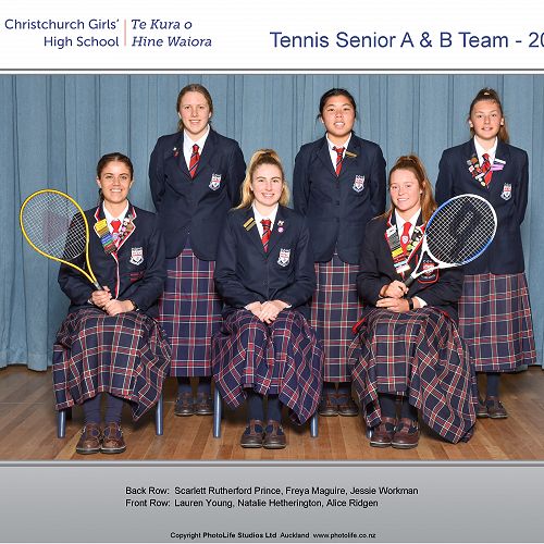 Tennis Senior A & B Team 2019