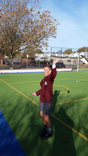 Focusing hard on not spilling the "extremely caustic" liquid