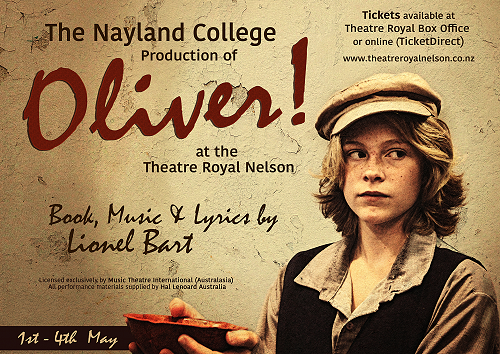 Be sure to put Oliver! down in your diaries.
