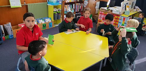 Team Awa and Wairere Buddy Class