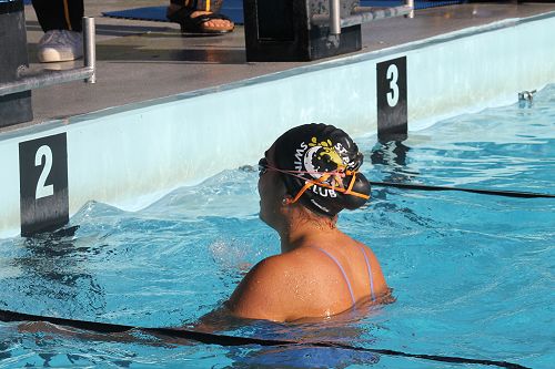 Swimming sport heats