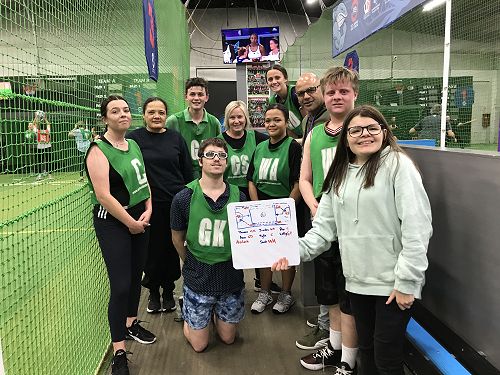 KTR ChCh Residential Indoor Netball Team