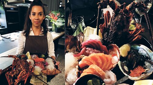 Wild Legend lobsters served in Auckland