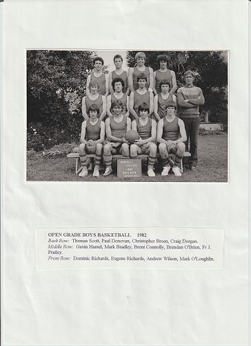 Open Boys Basketball 1982