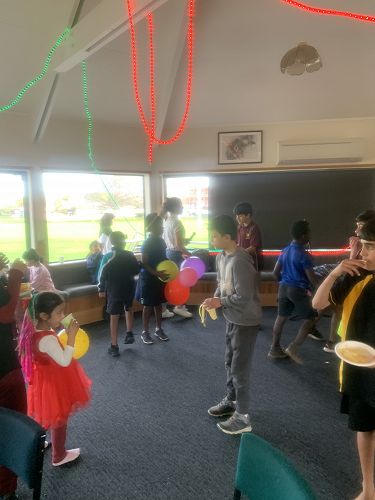 Games in the Collegians Pavilion 