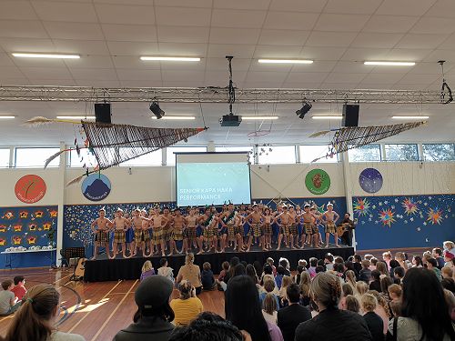 Senior Kapa Haka Boys Performance