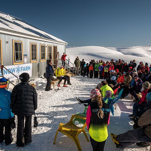 The Snow Farm's Musterer's Hut Opening 