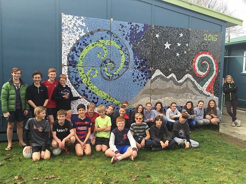 Matariki Mural - Year 8's