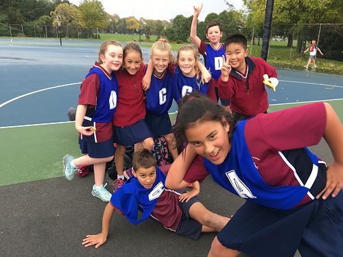 Year 5/6 Netball team