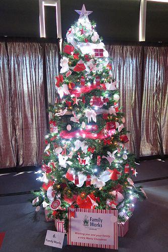 The 2015 PSS Christmas Tree on display at ILT Stadium Southland. Head along to see the new tree for 2016. 