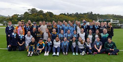 A talented group of female cricketers!