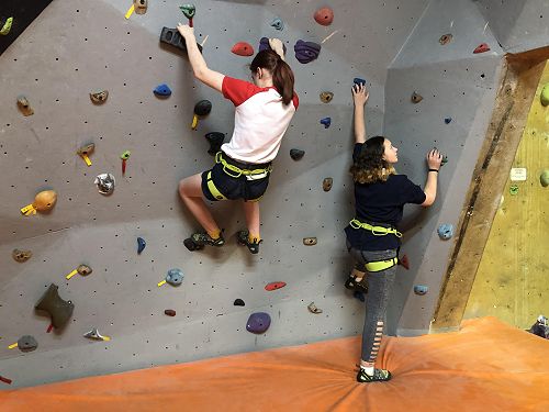 CGHS Wednesday Rock Climbing at the YMCA