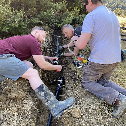 Lodge working bee - October 2022