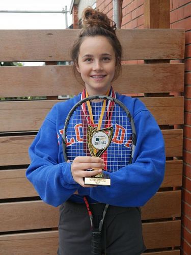 Year 10 Tennis Star Erin O'Neill