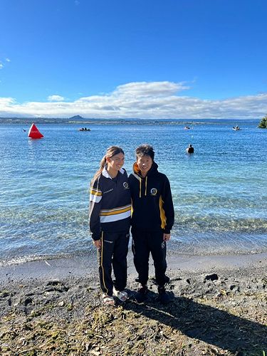 Sophie Perry and Matthew Chanwai