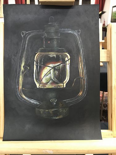 "Lantern in the dark" by Jessica Kirton-Luxford
