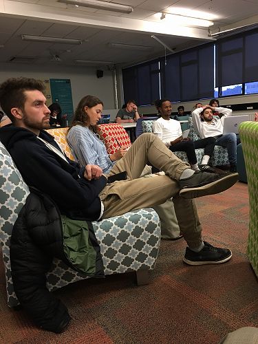 Workshop 2 listening to Conrad Anderson's Finance 