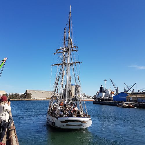 One and All departs for the 5-day voyage